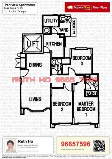 Parkview Apartments (D23), Apartment #97594662